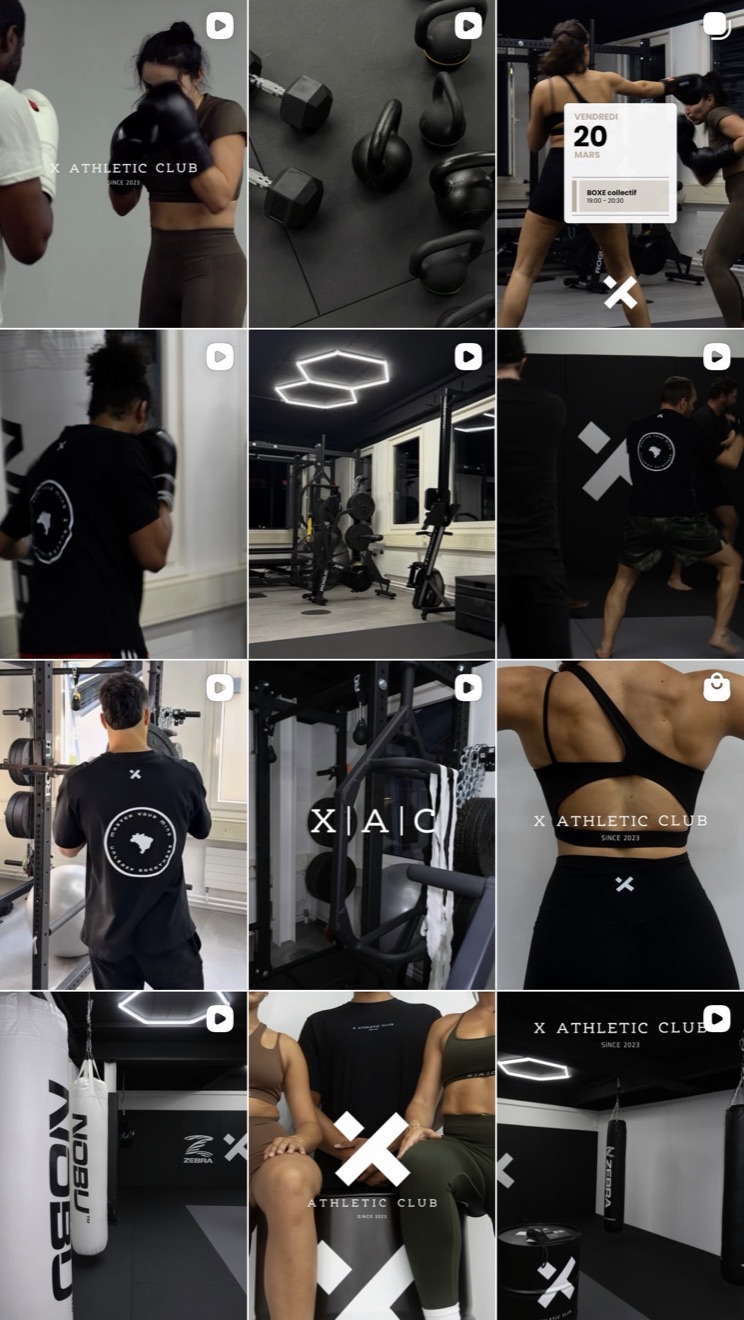 Feed Instagram X Athletic Club